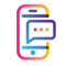 iPhone text icon