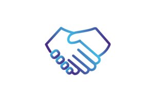 Shaking hands icon