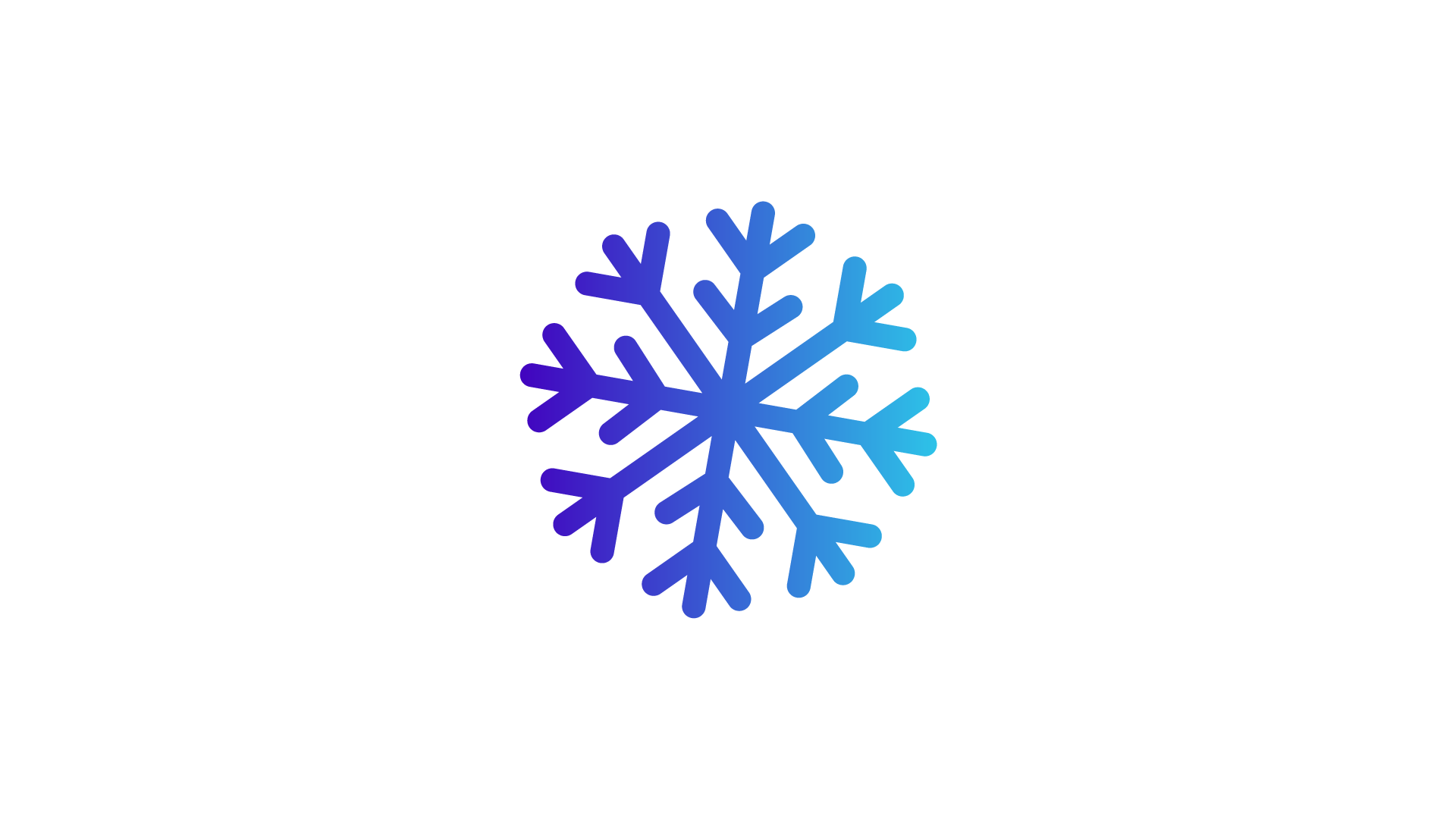 blue snowflake icon