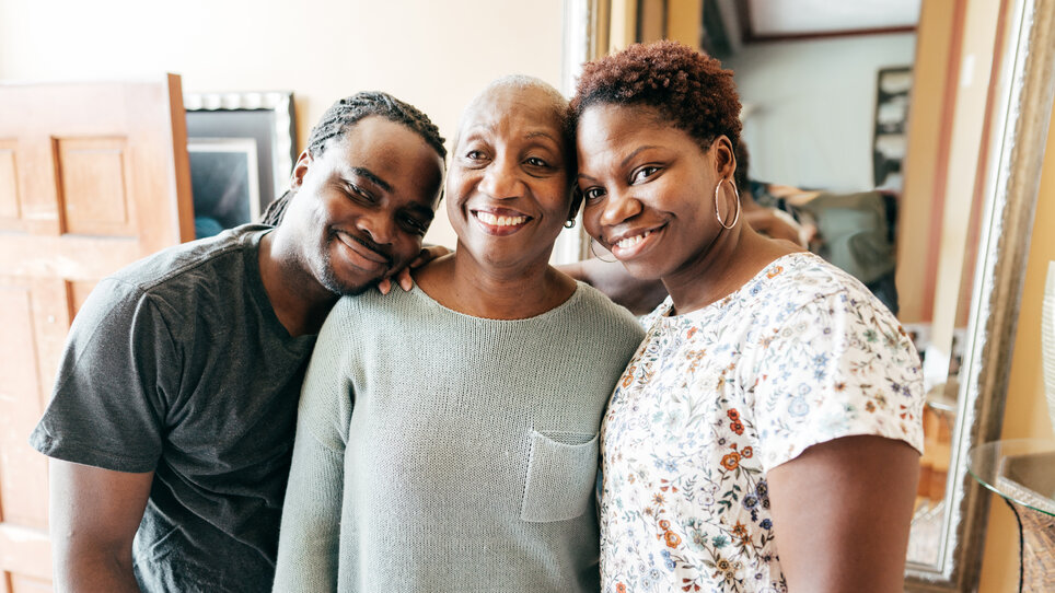 Living together as a family