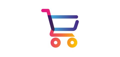 Shopping trolley icon